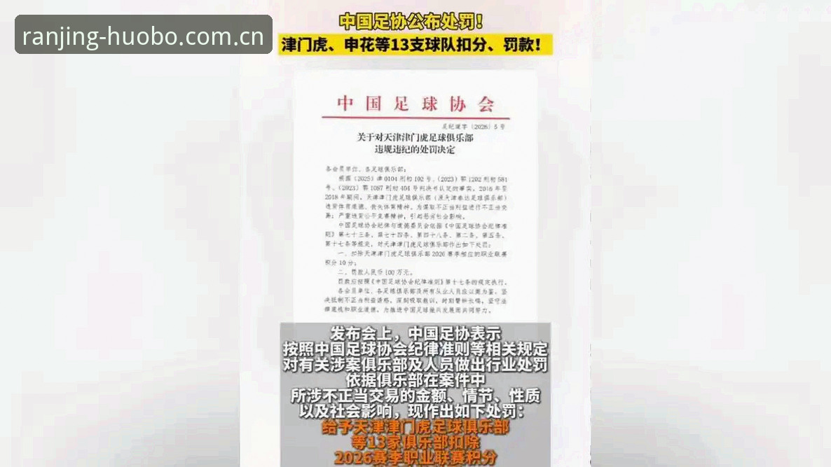 足协第三批禁足名单公布后，如何在火博体育平台看懂足球圈的“清洗风暴”？